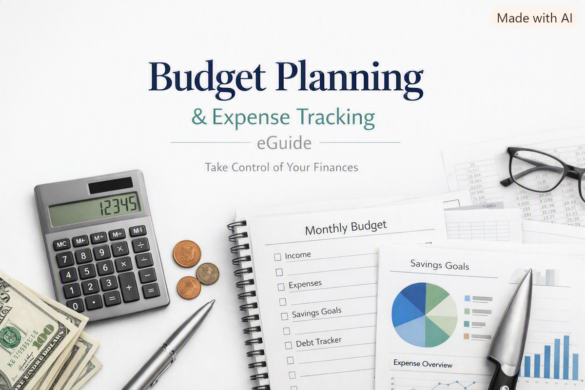 Budget Planning & Expense Tracking eGuide – Premium Edition