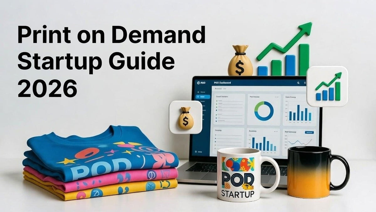 Print on Demand POD Startup Guide Beginner
