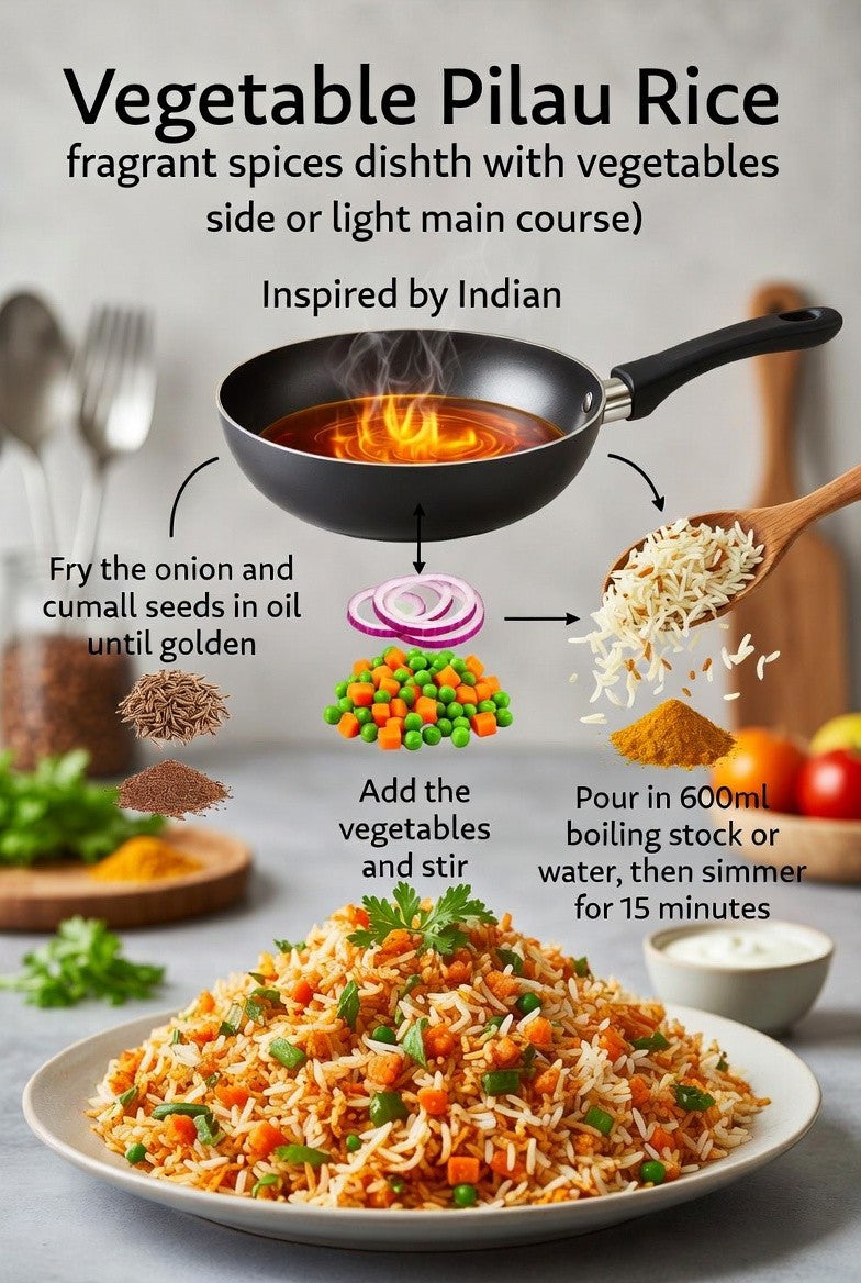 10 Easy Rice Recipes Guide - Fried Rice, Risotto, Pilau + More