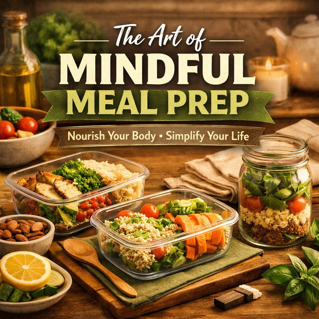 The Art of Mindful Meal Prep | Nourish Your Body & Simplify Your Life | Healthy