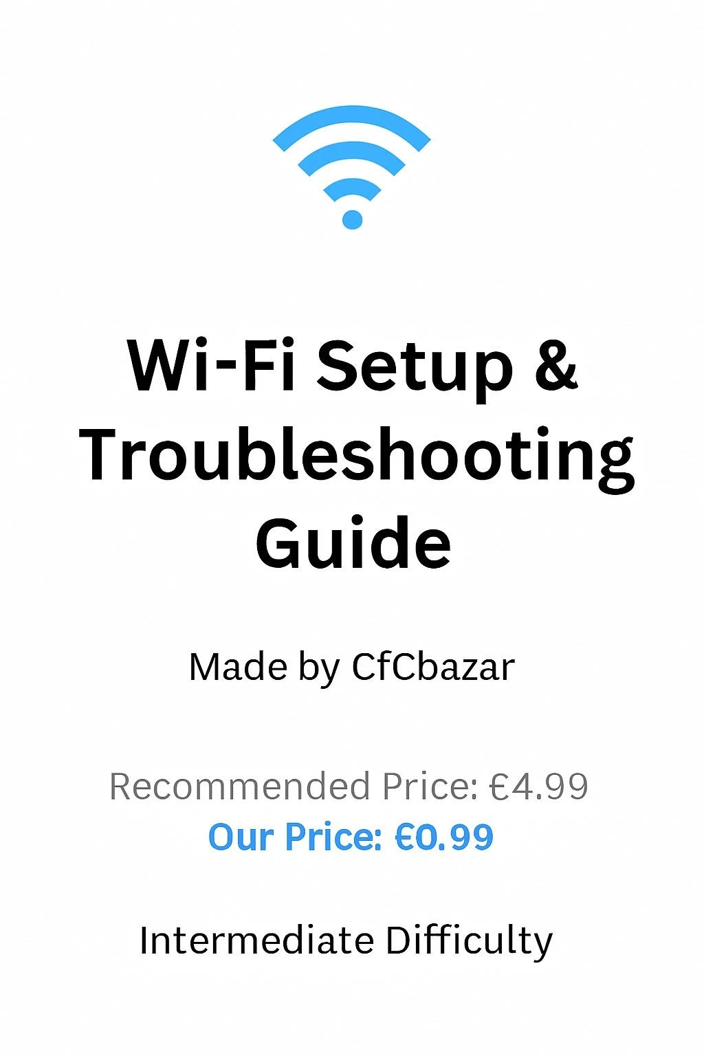 WiFi Setup Troubleshootin<wbr/>g for intermediate users